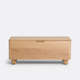 Piero Bench/Storage Box in Oak and Veneer - thumbnail 3