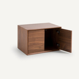 Archivita XL Box in Walnut Veneer W60 X D42cm - thumbnail 3