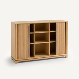 Liamca Sideboard in Oak and Oak Veneer - thumbnail 3