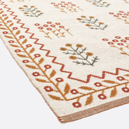 Justin 77% Wool Flat Weave Rug - thumbnail 4