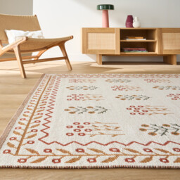 Justin 77% Wool Flat Weave Rug