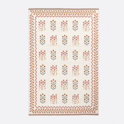 Justin 77% Wool Flat Weave Rug - thumbnail 3