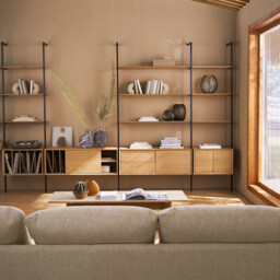 Archivita Shelf in Oak Veneer W110 X D35cm - thumbnail 2