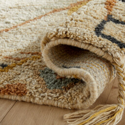 Mirjana Hand Knotted Berber Style Tassel Wool Rug - thumbnail 4