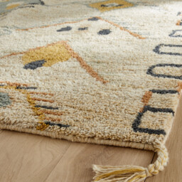 Mirjana Hand Knotted Berber Style Tassel Wool Rug - thumbnail 3
