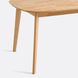 Dalmar 8-10 Seater Solid Oak Dining Table - thumbnail 4