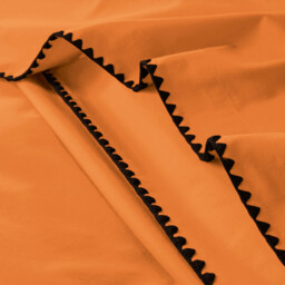 Merida Embroidered Washed Cotton Duvet Cover - thumbnail 4