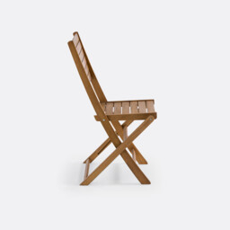 Set of 2 Napli Acacia Garden Chairs - thumbnail 4