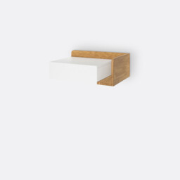 Jimi Floating Bedside Table, Left-Hand Side
