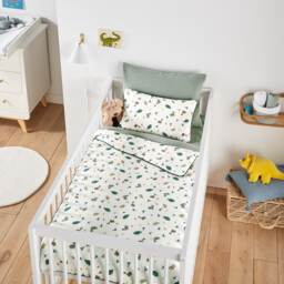 Dino Pop Cotton Muslin Baby Blanket - thumbnail 4