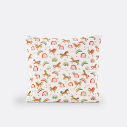 Licorne Pillowcase in Unicorn Print Organic Cotton - thumbnail 3