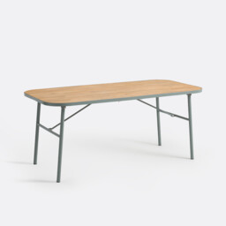 Hanso Folding Garden Table in Acacia