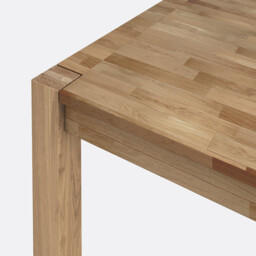 Adelita 8-Seater Square Dining Table in Oiled Oak - thumbnail 3