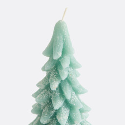Caspar H16.5cm Fir Tree Wax Candle - thumbnail 4