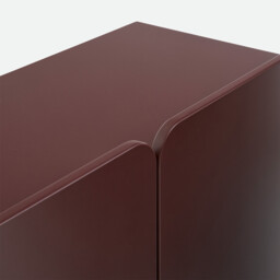 Cesco Matt-Lacquered 3-Door Sideboard - thumbnail 4