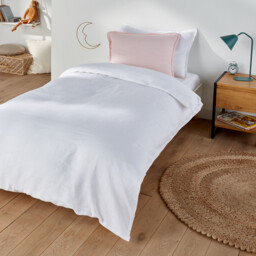 Linot 30cm High Washed Linen Child's Fitted Sheet - thumbnail 2