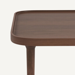 Magosia Large Coffee Table in Solid Walnut - thumbnail 4