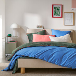 Macha Plain Cotton Duvet Cover - thumbnail 2