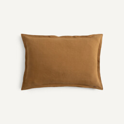 Elina Cushion Cover in Washed Linen - thumbnail 4