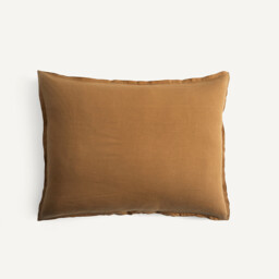 Elina Cushion Cover in Washed Linen - thumbnail 3