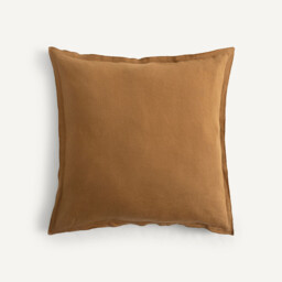 Elina Cushion Cover in Washed Linen - thumbnail 1