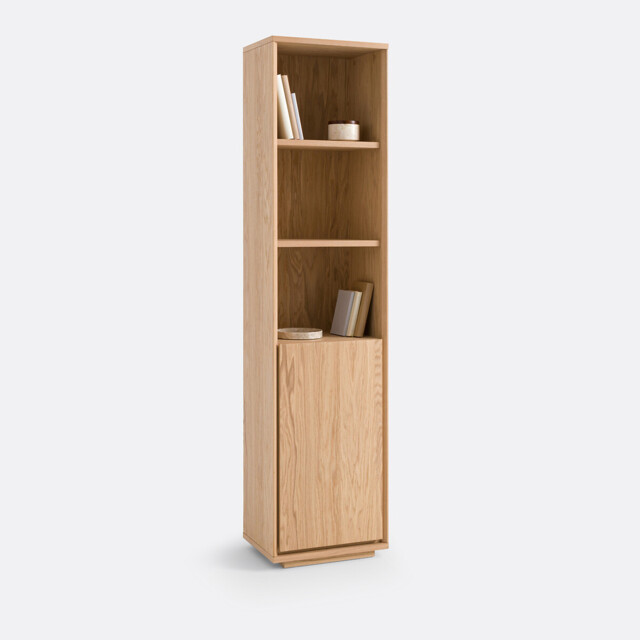 Norrem Oak Veneer Bookcase - image 1