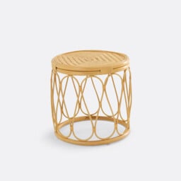 Malu Rattan Bedside Table - thumbnail 1