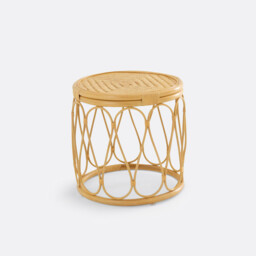 Malu Rattan Bedside Table
