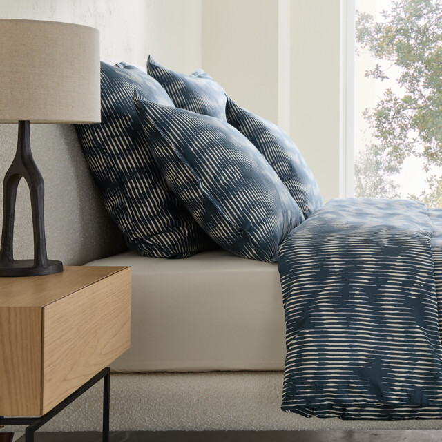 Vittore Washed Cotton Satin Pillowcase - image 1
