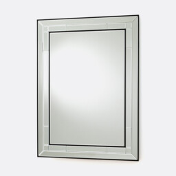 Andella Rectangular Mirror with Bevelled Finish, W90 X H120cm - thumbnail 1