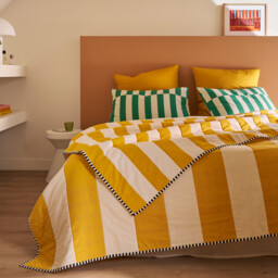 Hendaye Cotton Quilted Bedspread - thumbnail 2