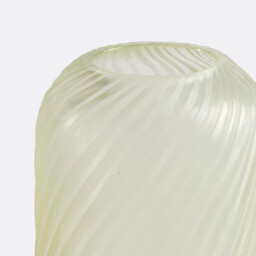 Azea Ribbed Glass Vase H13cm - thumbnail 3
