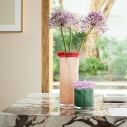 Eloria Chiselled Glass Vase H13cm - thumbnail 2