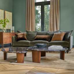 Guimel Coffee Table in Amber Marble - thumbnail 2
