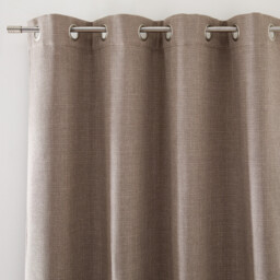 Montego Thermal Fleece Curtain with Woven Effect - thumbnail 1