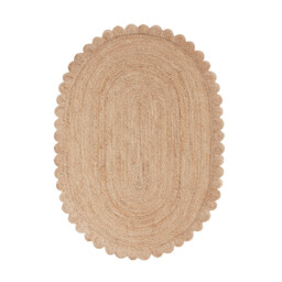 Aftas Oval Jute Rug