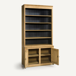Aria Bookcase in Oak and Ash Veneer - thumbnail 2