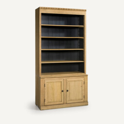 Aria Bookcase in Oak and Ash Veneer - thumbnail 1