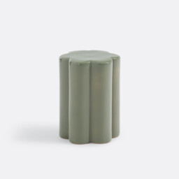 Ceramic Flowers Side Table and Sofa, Jelly