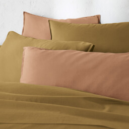 Scenario Plain 100% Washed Cotton Duvet Cover - thumbnail 3