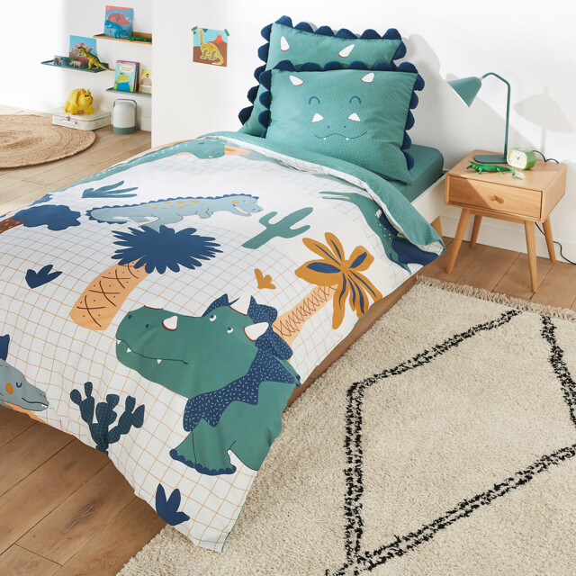 Little Dino Cotton Duvet Cover - image 1