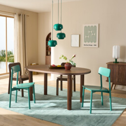 Alzar 4-6 Seater Oval Table Top - thumbnail 3