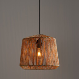 Yaku Hemp Pendant Light, Ø35cm - thumbnail 2
