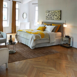 Alouette Bedside Table in MDF and Mirror - thumbnail 2
