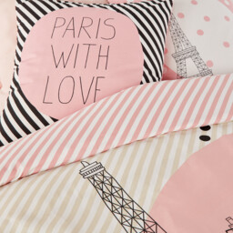 Paris For Ever 100% Cotton Duvet Cover - thumbnail 2