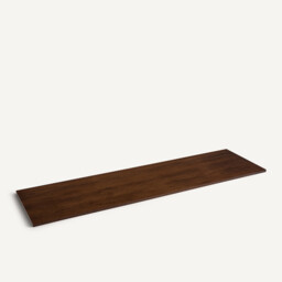 Working Walnut Veneer Desk Tray, Length 240cm