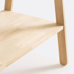 Selfrid Solid Oak Clothes Rail - thumbnail 4