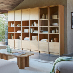 Senssia Modular 4-Door Bookcase - thumbnail 2