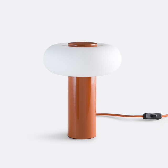 Omer Iron/opaline Metal Table Lamp H25.6 cm - image 1