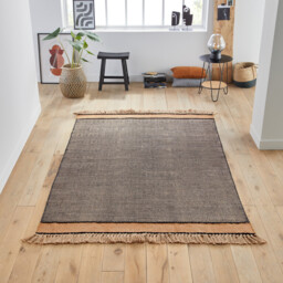 Ajow Fringed Jute Rug